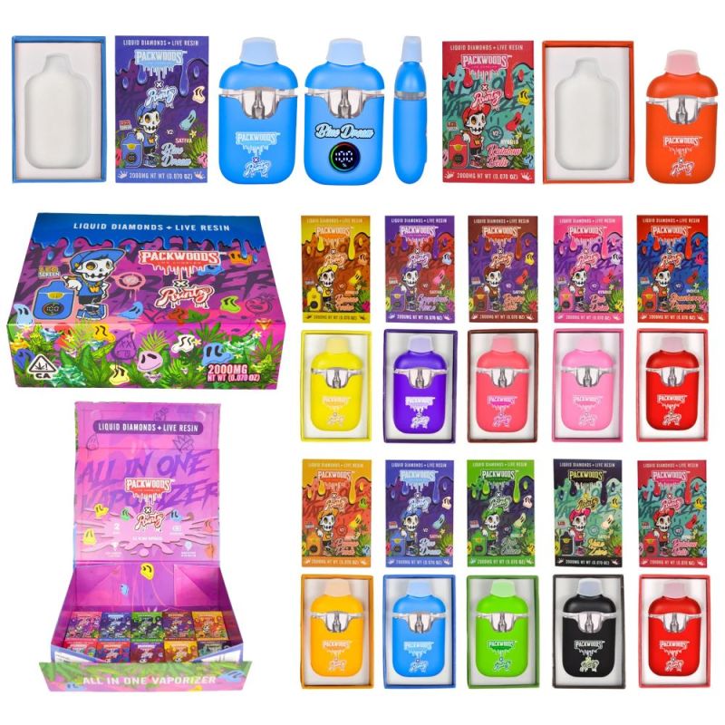 Packwoods Runty V2 1ml and 2ml Empty Disposable Vape Pen